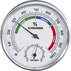 Termometer - higrometer s premerom 8,5 cm iz plastike