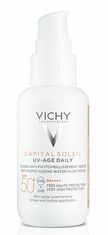 Vichy Obarvani fluid za preprečevanje fotostaranja SPF50+ Capital Soleil UV-Age Daily (Fluid) 40 ml