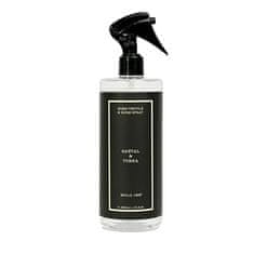 Cerería Mollà Sprej za dom črni Santal & Tonka (Home Textile & Room Spray) 500 ml