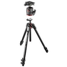 Manfrotto 055 PRO 3 segmentno karbonsko foto stojalo z XPRO Q6 kroglično glavo (MT055CXPRO3-BDL)