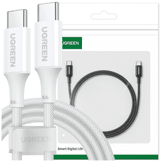 Ugreen KABEL UGREEN US557 USB-C / USB-C PD 100W 2M - BEL