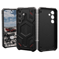 UAG OVITEK UAG MONARCH PRO ZA SAMSUNG GALAXY S24 Z MAGNETNIM MODULOM - ČRN KEVLAR