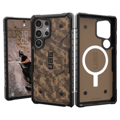 UAG OVITEK UAG PATHFINDER MAGNET SE ZA SAMSUNG GALAXY S24 ULTRA Z MAGNETNIM MODULOM - RJAVA KAMUFLAŽNA