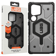 UAG UAG PATHFINDER CLEAR MAGNET - ZAŠČITNI OVITEK ZA SAMSUNG GALAXY S24 ULTRA 5G Z VGRAJENIM MAGNETNIM MODULOM (PEPEL)