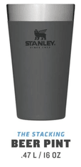 Stanley Adventure Beer Pint kozarec, 0,47 l, temno siv