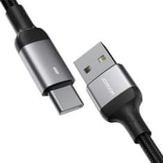 Joyroom JOYROOM USB - USB C 3A KABEL ZA HITRO POLNJENJE IN PRENOS PODATKOV SERIJA A10 3 M ČRN (S-UC027A10)