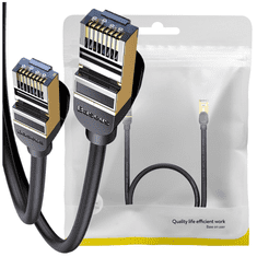 BASEUS BASEUS SPEED SEVEN HITRI RJ45 10GBPS OMREŽNI KABEL 2M ČRN (WKJS010301)