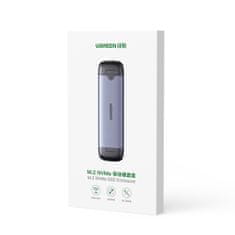 Ugreen UGREEN ŽEPNO OHIŠJE DISKA M.2 M-KEY (USB-C / USB-A 10GB/S) SIVO (CM353)