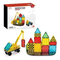 Magnetic Tiles Magnetni gradbeni set Dream Builder 35 delni set - Magnetic Tiles