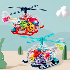 CAB Toys Helicopter za otroke, disko plesna igrača