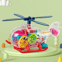 CAB Toys Helicopter za otroke, disko plesna igrača