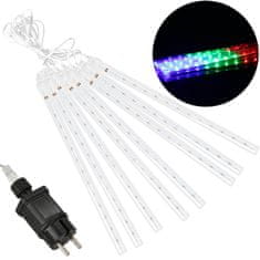 Springos Novoletne lučke LEDENIK 144 LED RGB 3 + 2m