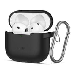 Tech-protect Silicone Hook ovitek za Apple AirPods 4, črna