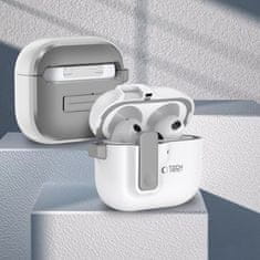 Tech-protect Slim Hook ovitek za Apple AirPods 4, belo