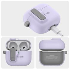 Tech-protect Slim Hook ovitek za Apple AirPods 4, vijolična