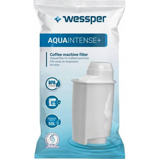 Wessper Vodni filter Intensa+ za kavne aparate Philips Saeco za CA6702-