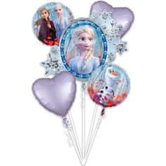 Anagram Baloni iz folije komplet 5 balonov Frozen 2 - Amscan