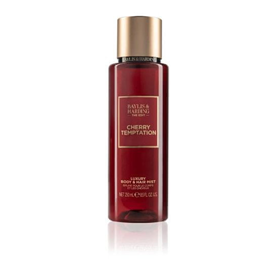 Baylis & Harding The Edit Cherry Temptation meglica za telo in lase (Luxury Body & Hair Mist) 250 ml