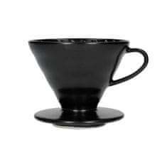 shumee Hario ceramic Drip V60-02 Črna