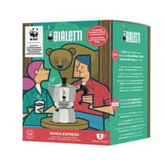 shumee Bialetti - Moka Express 3tz + WWF torba