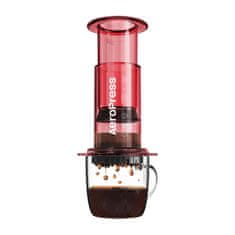 shumee AeroPress Clear Red - Rdeči aparat za kavo