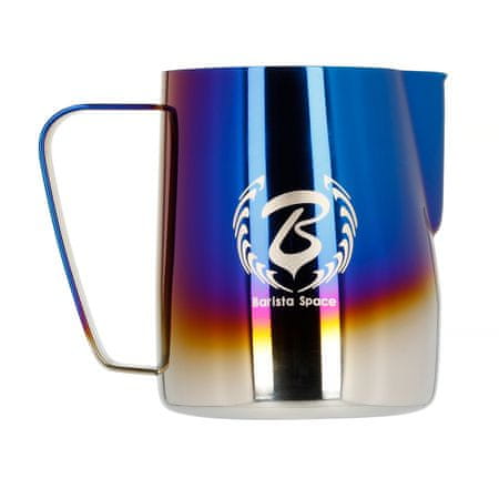 shumee Barista Space - Titanium Half Blue vrč za mleko 600 ml