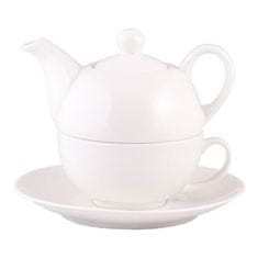 shumee Mount Everest Tea - Tea For One New Classic White čajni set