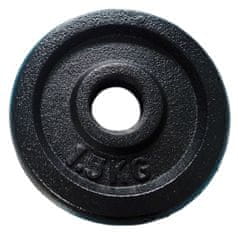 ACRAsport Litoželezni disk (uteži) za hante 1,5 kg - 25 mm