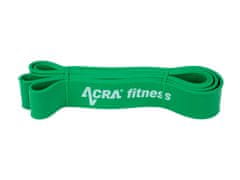 ACRAsport Odpornostna guma (power band) 45 mm zelena