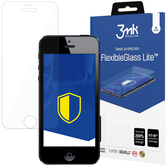 3MK APPLE IPHONE 5/5S/SE - 3MK FLEXIBLEGLASS LITE