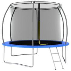 Vidaxl Trampolin komplet okrogel 305x76 cm 150 kg