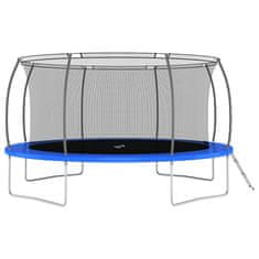 Vidaxl Trampolin komplet okrogel 460x80 cm 150 kg