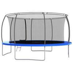 Vidaxl Trampolin komplet okrogel 460x80 cm 150 kg