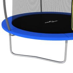 Vidaxl Trampolin komplet okrogel 244x55 cm 100 kg