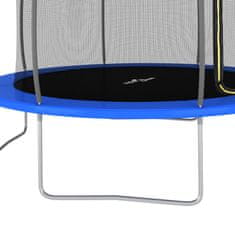 Vidaxl Trampolin komplet okrogel 366x80 cm 150 kg