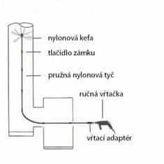 TURBO Premium® Rotacijska krtača za čiščenje dimnika TURBO Premium - 10m