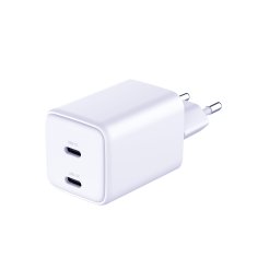 3MK ACCESSORIES - 3MK HYPER CHARGER PD 45W+USB CABLE C TO C WHITE