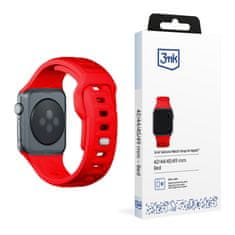 3MK 42/44/45/49 MM RED - 3MK SILICONE WATCH STRAP FOR APPLE