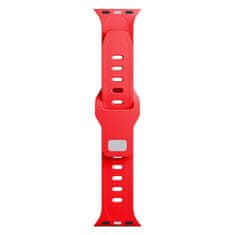 3MK 42/44/45/49 MM RED - 3MK SILICONE WATCH STRAP FOR APPLE