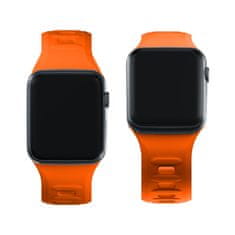 3MK 42/44/45/49 MM ORANGE - 3MK SILICONE WATCH STRAP FOR APPLE