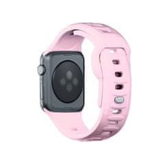 3MK 42/44/45/49 MM POWDER PINK - 3MK SILICONE WATCH STRAP FOR APPLE