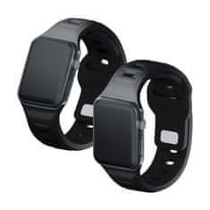 3MK 38/40/41 MM BLACK - 3MK SILICONE WATCH STRAP FOR APPLE