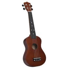 Vidaxl Otroški ukulele soprano s torbo naravna 23"