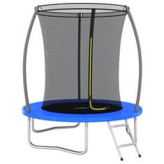 Vidaxl Trampolin komplet okrogel 183x52 cm 80 kg