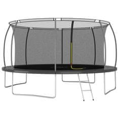 Vidaxl Trampolin komplet okrogel 460x80 cm 150 kg