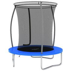 Vidaxl Trampolin komplet okrogel 183x52 cm 80 kg