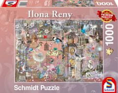 Schmidt Puzzle Roza lepotica 1000 kosov