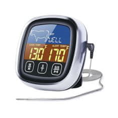 LIVEFY Meat thermometer kuhinjski termometer, črna