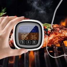 LIVEFY Meat thermometer kuhinjski termometer, črna