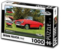 RETRO-AUTA© Puzzle št. 10 Škoda Felicia (1960) 1000 kosov